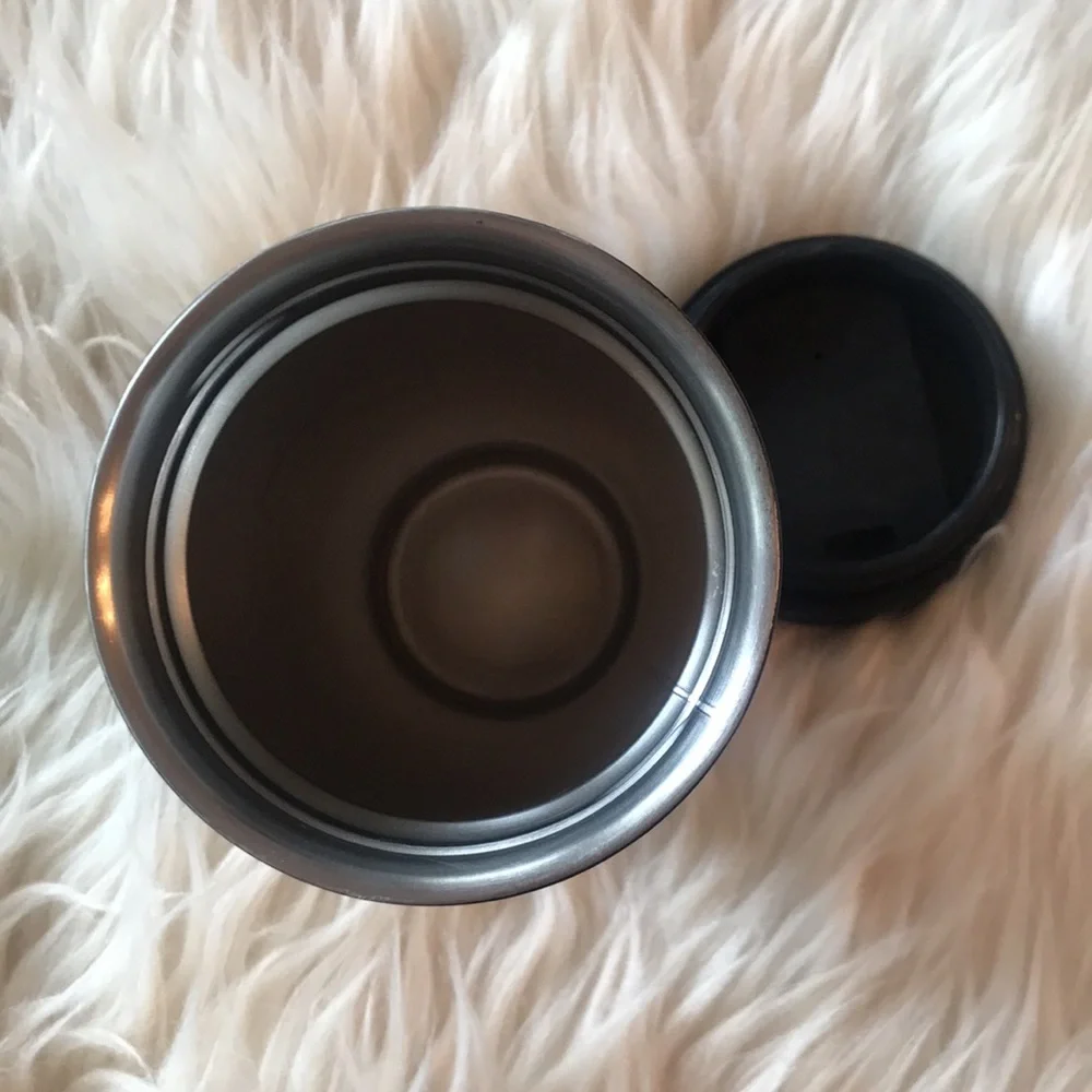 Starbucks Stainless Steel Matte Black Gold Siren